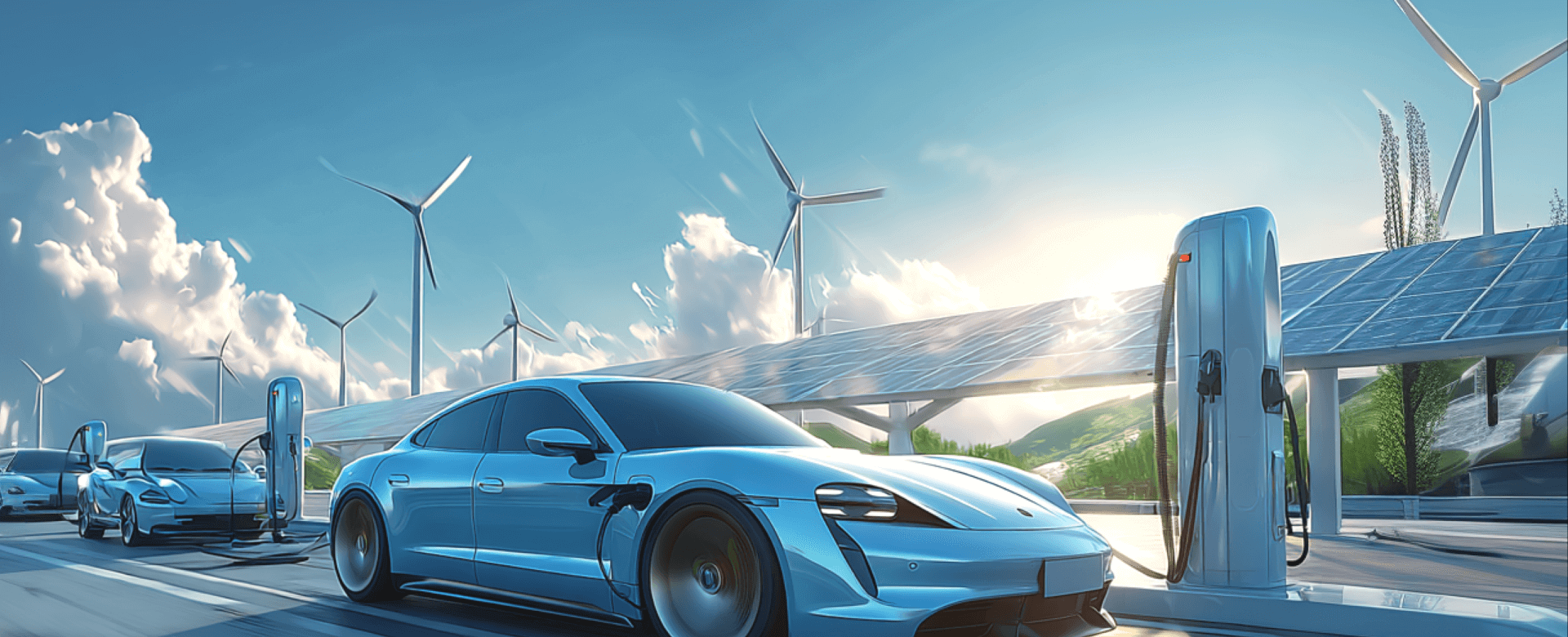 光储充场景背景图